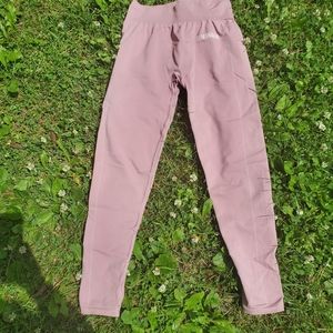 Gymshark lightweight seamless pink leggings